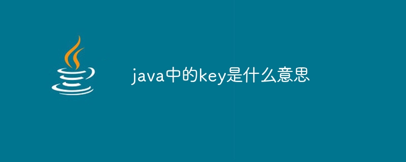 java中的key是什么意思插图 java中的key是什么意思