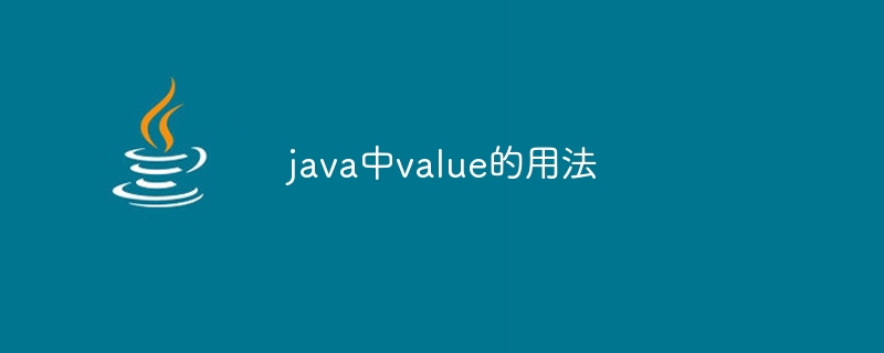 java中value的用法插图 java中value的用法