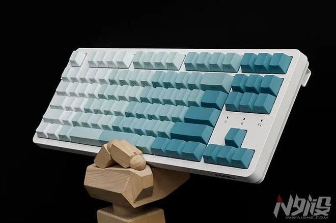 凯华联名云霄轴! 达尔优EK87Pro三模机械键盘拆解评测插图3