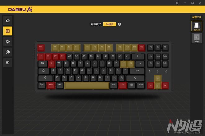 凯华联名云霄轴! 达尔优EK87Pro三模机械键盘拆解评测插图13