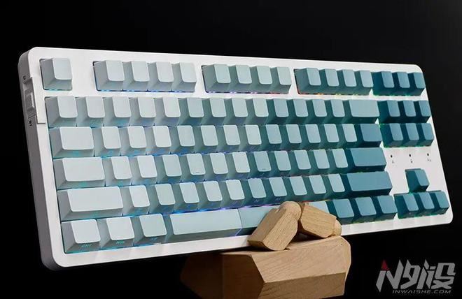 凯华联名云霄轴! 达尔优EK87Pro三模机械键盘拆解评测插图19