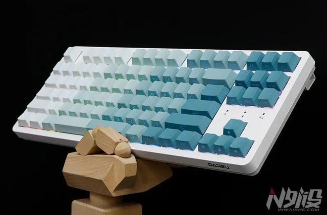 凯华联名云霄轴! 达尔优EK87Pro三模机械键盘拆解评测插图20