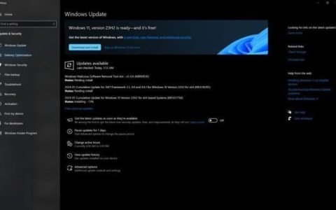 Win10 5月累积更新KB5037768推送: 修复蓝屏等BUG