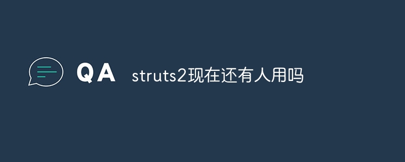 struts2现在还有人用吗插图 struts2现在还有人用吗