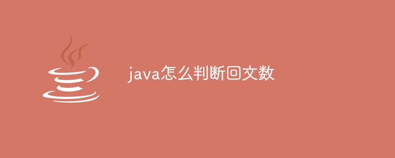java怎么判断回文数插图 java怎么判断回文数