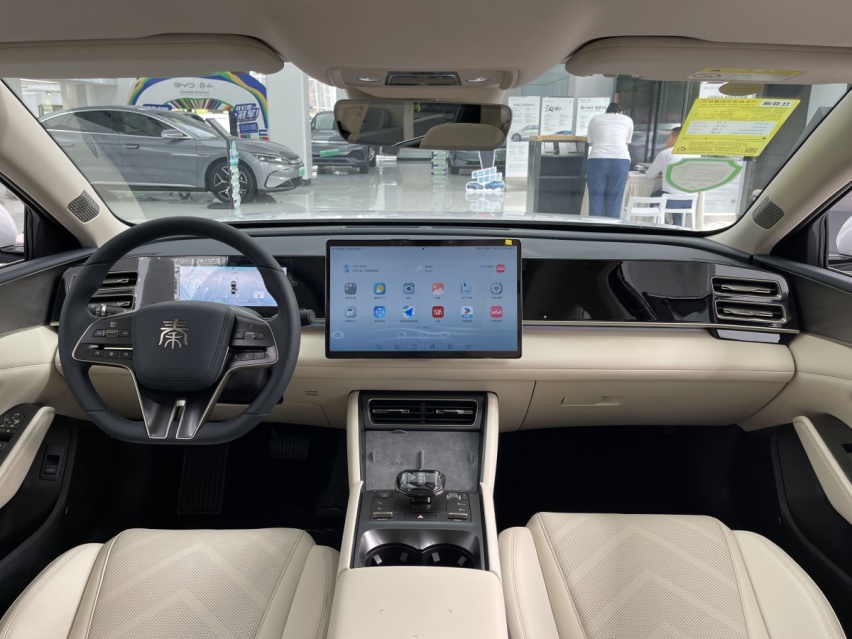 预计12万元起，填补秦PLUS和汉之间的空白？比亚迪秦L实拍插图5