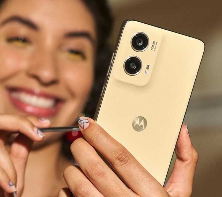 摩托罗拉发布新款 Moto G Stylus（2024款），带手写笔，素皮后盖