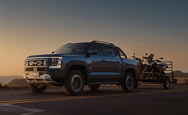 海外售价38.66万起！比亚迪混动皮卡SHARK正式上市