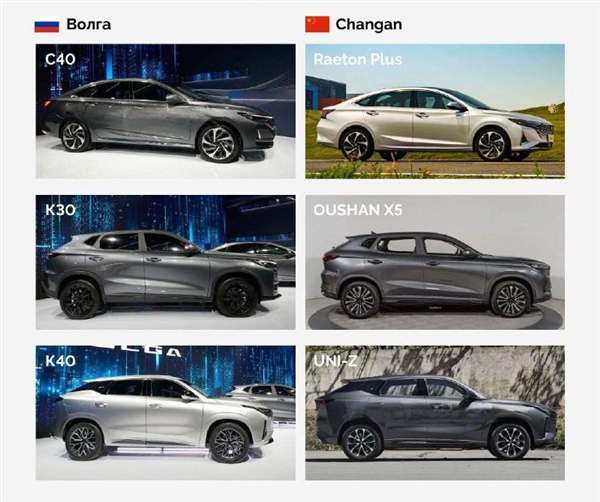  俄罗斯民族品牌伏尔加汽车复活发新车：全靠中国长安汽车