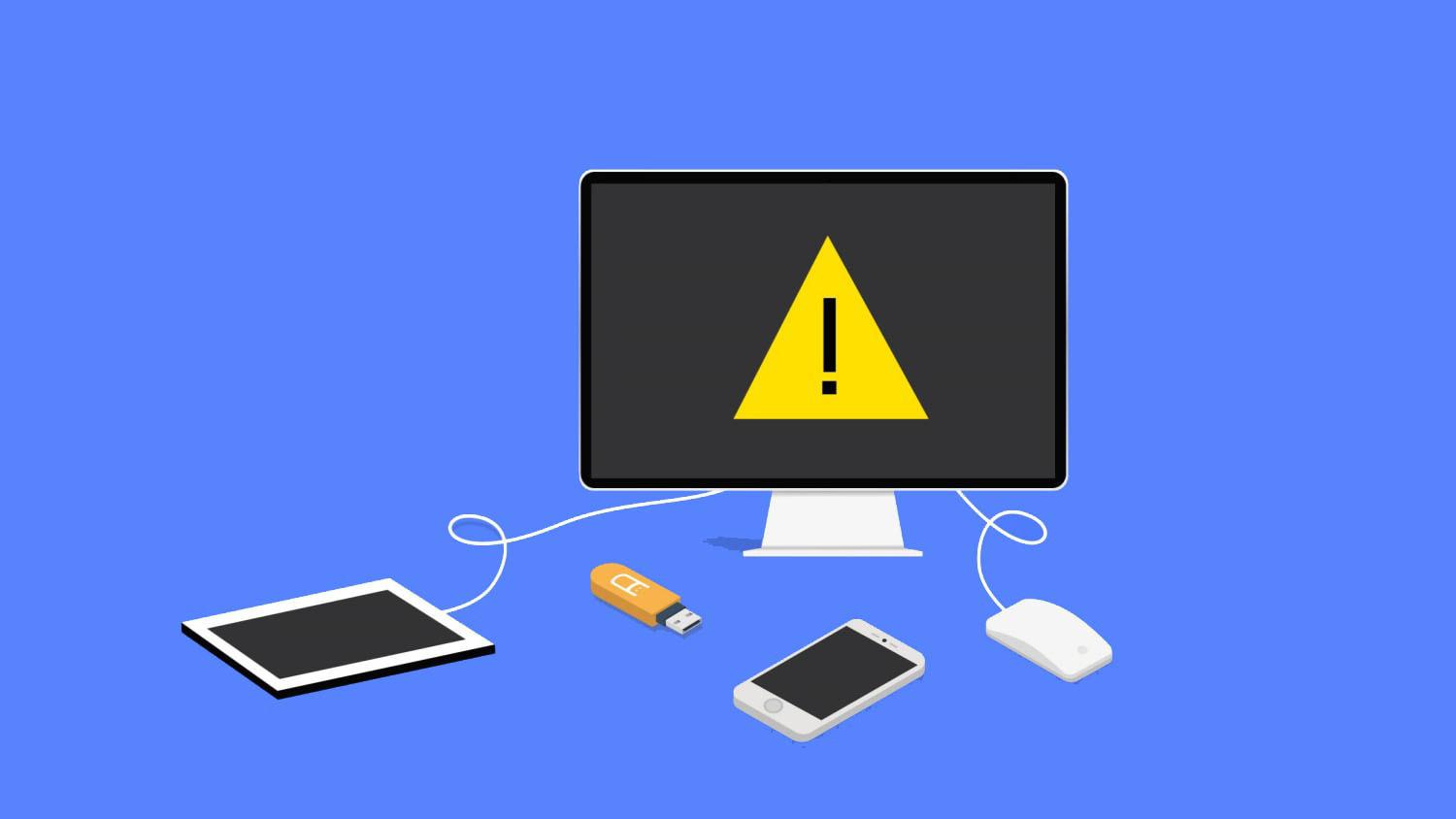 电脑提示无法识别的USB设备该怎么解决