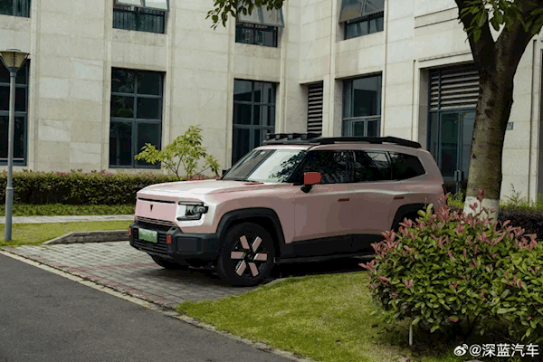 少女风满满!深蓝G318发布全新粉色车漆:6月上市交付插图3 少女风满满!深蓝G318发布全新粉色车漆:6月上市交付