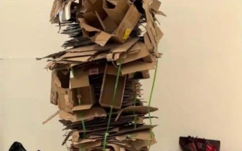 央美毕业展作品被吐槽一堆废纸壳 作者道歉：精心设计的 造价上万