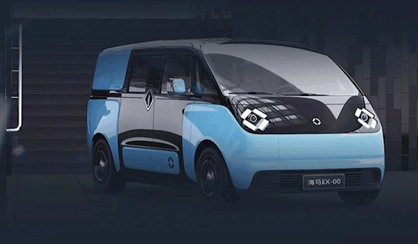 自带冰箱彩电大沙发的网约车！海马EX00将于四季度量产投运