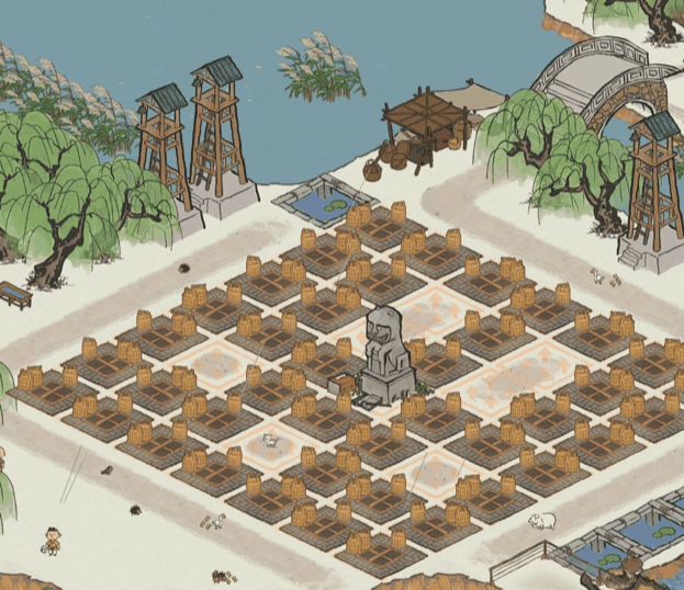 江南百景图41口井摆图方法介绍插图2 江南百景图41口井摆图方法介绍