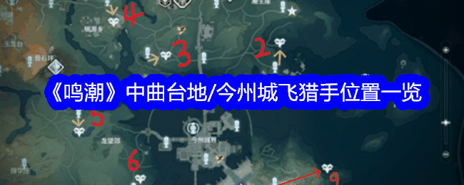 《鸣潮》中曲台地/今州城飞猎手位置一览插图 《鸣潮》中曲台地/今州城飞猎手位置一览