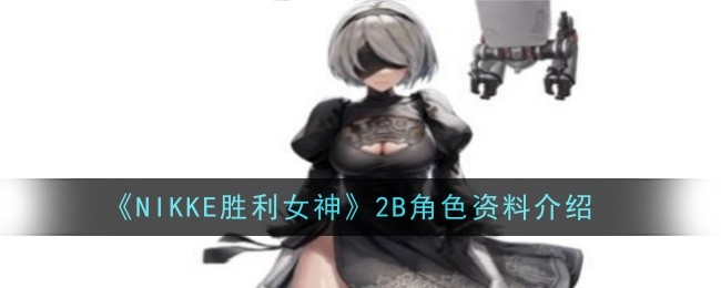 《NIKKE胜利女神》2B角色资料介绍插图 《NIKKE胜利女神》2B角色资料介绍