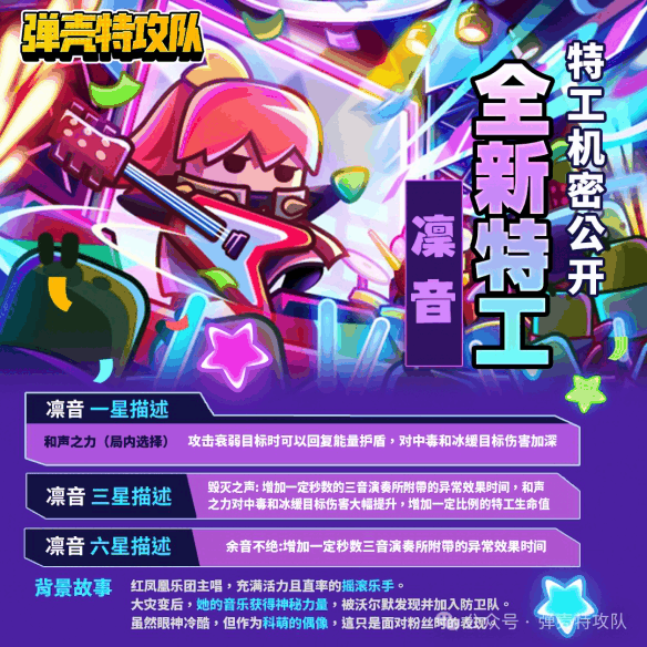 《弹壳特攻队》凛音特工介绍