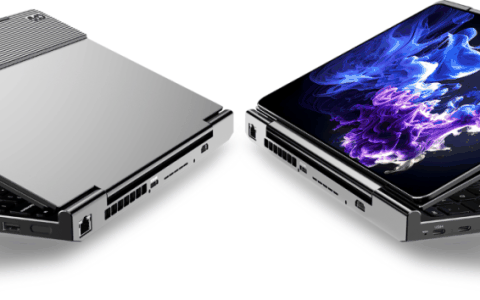 双屏 OLED 笔记本 GPD DUO 配置公布：R7