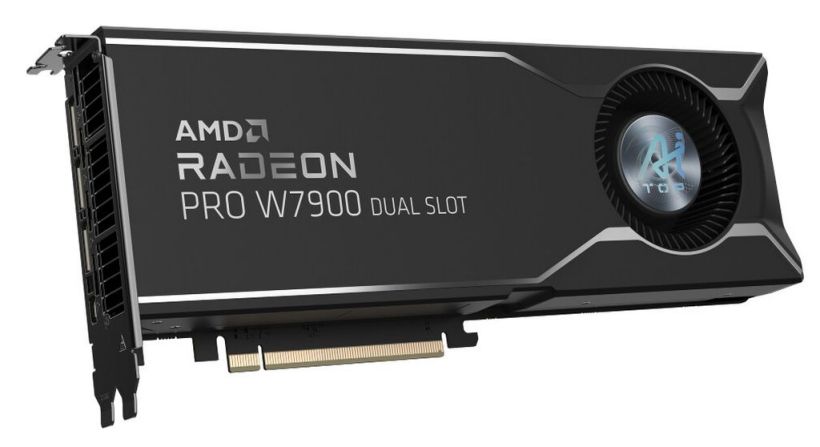 4 张组最高 192GB 显存,技嘉为 AI 计算推出 AMD Radeon PRO W7000 系列工作站显卡插图3 4 张组最高 192GB 显存,技嘉为 AI 计算推出 AMD Radeon PRO W7000 系列工作站显卡