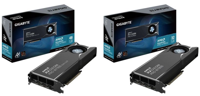 4 张组最高 192GB 显存,技嘉为 AI 计算推出 AMD Radeon PRO W7000 系列工作站显卡插图 4 张组最高 192GB 显存,技嘉为 AI 计算推出 AMD Radeon PRO W7000 系列工作站显卡