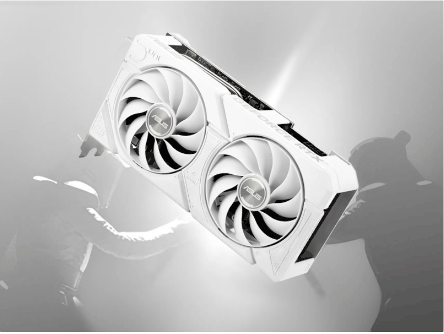 纯白魅力,华硕Dual RTX 4070 (SUPER) EVO White显卡重磅推出插图 纯白魅力,华硕Dual RTX 4070 (SUPER) EVO White显卡重磅推出
