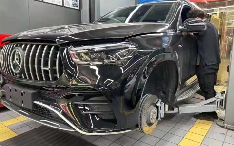 奔驰GLE350/450/53升级改装GLE63原厂AMG6活塞刹车批