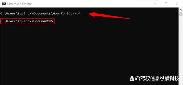 Win10命令提示符怎么更改目录? Windows命令行切换目录技巧插图6 Win10命令提示符怎么更改目录? Windows命令行切换目录技巧插图6