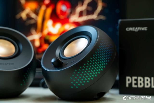 RGB灯光加持 创新Pebble X电脑音箱好听又好用插图8