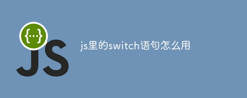 js里的switch语句怎么用