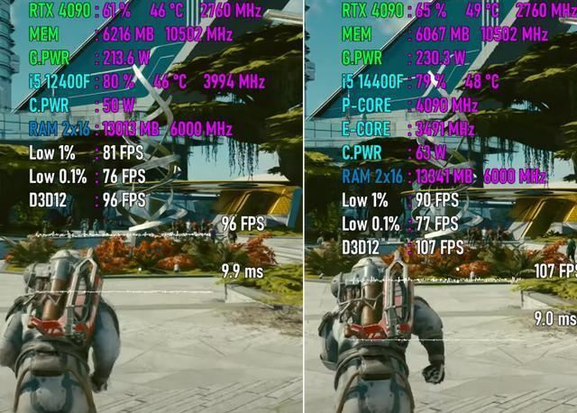 Core i5-12400F VS 14400F性能差距大吗? 处理器游戏实测对比插图8 Core i5-12400F VS 14400F性能差距大吗? 处理器游戏实测对比插图8