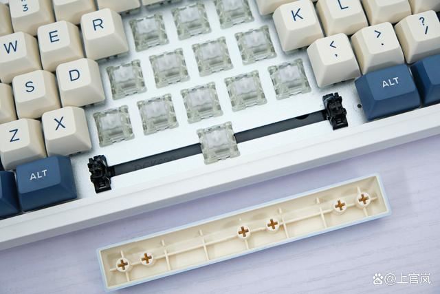 杜伽K100系列键盘奶昔轴和白瓷轴有什么不同? 杜伽K100机械键盘测评插图52