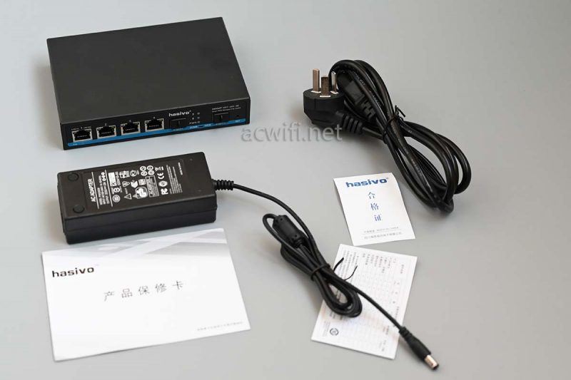 海思视讯hasivo 2.5G网管交换机拆机测评插图1