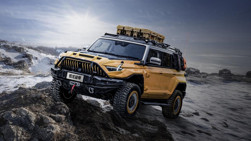 中国第一款电影联名车来袭！猛士917蛟龙战甲开启预售插图22