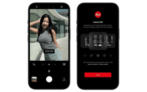 徕卡反向“联名”iPhone！推出Leica LUX应用：还有专属水印