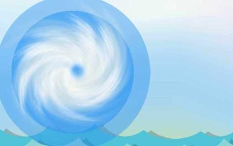台风的空心现象 台风的空间分布特点