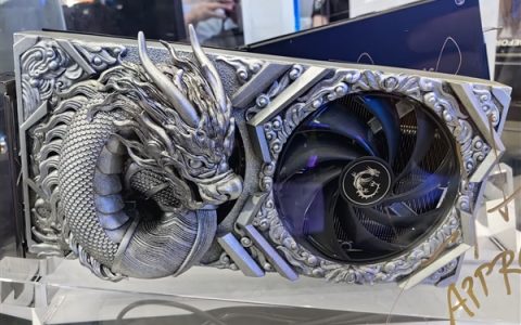 黄仁勋签名微星RTX 4090/RTX 4060亮相 龙形外观太吸睛