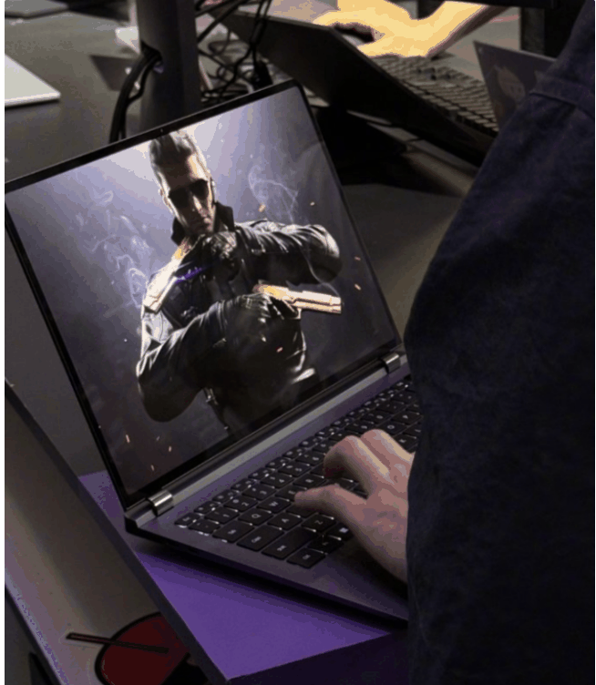 闪现 ChinaJoy2024，华为游戏本新作疑似命名为GT，独特LOGO灯设计吸睛