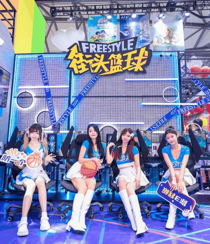 Nobody响起梦回2005 《街头篮球》ChinaJoy首日火爆开场