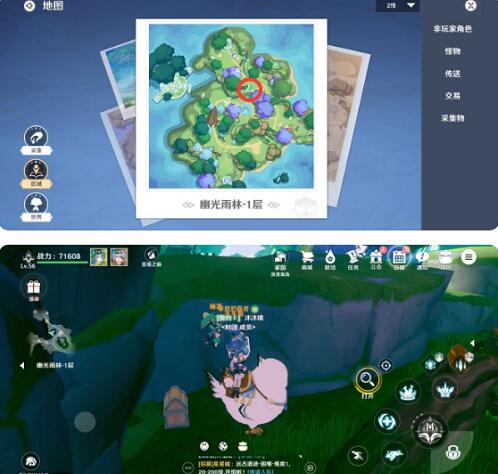 圣境之塔幽光雨林宝箱位置攻略插图4 圣境之塔幽光雨林宝箱位置攻略