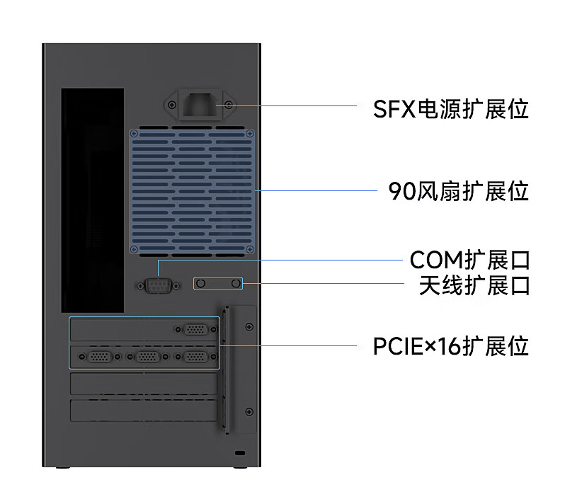 华擎推出 15L 应天 M插图5 华擎推出 15L 应天 M-ATX 机箱:2mm 全铝合金材质,售 369 元