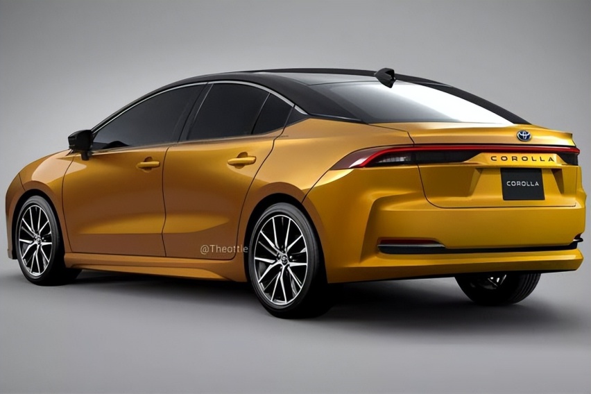 全新一代丰田卡罗拉曝光！外观看齐新皇冠，有望搭载1.5L新引擎