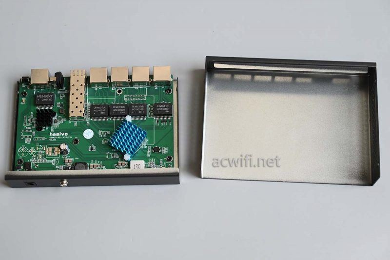 10G电口和轻网管! hasivo海思视讯2.5G交换机拆机测评插图11