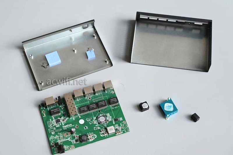 10G电口和轻网管! hasivo海思视讯2.5G交换机拆机测评插图23