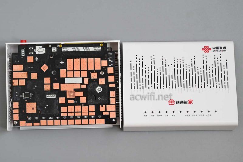 岭雁路由器怎么样? 岭雁YHGGPON41光猫拆机测评插图8