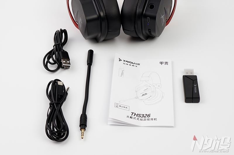 钛度THS326甲胄低延迟无线四模游戏耳机测评插图1