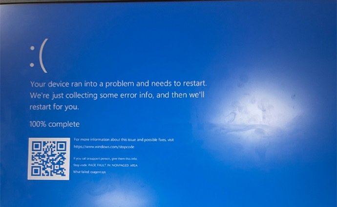 微软蓝屏登顶微博热搜: 附windows蓝屏临时解决方法插图 微软蓝屏登顶微博热搜: 附windows蓝屏临时解决方法插图