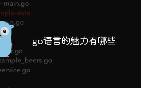go语言的魅力有哪些
