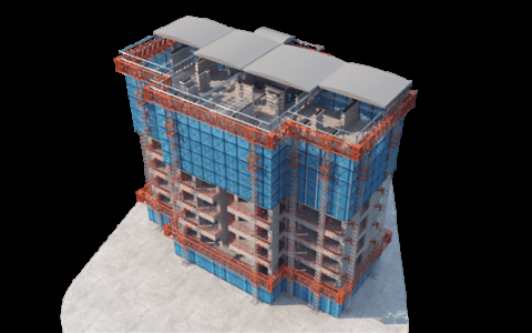 国内首个双平台工业化造楼机投入使用：最快3天盖好一层楼