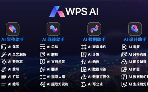 金山WPS AI 2.0正式发布！新增AI写作等4个办公助手