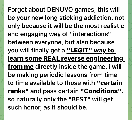 D加密女皇回归只是为了”卖课” 不会再破解游戏插图 D加密女皇回归只是为了”卖课” 不会再破解游戏插图